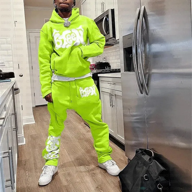 Y2K Colorful Letters High Street Hip-Hop Campus Loose Zip Hoodie Men Gothic Harajuku Casual Street Oversized Sweatshirt Unisex